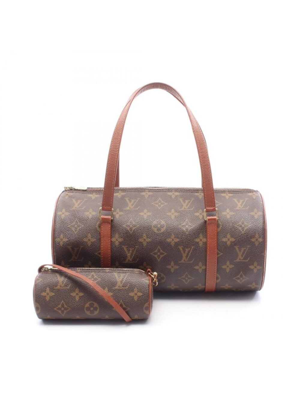 Louis Vuitton Handbag Monogram Vintage Leather Papillon GM